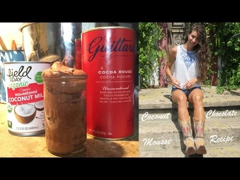Coconut Chocolate Mousse Recipe