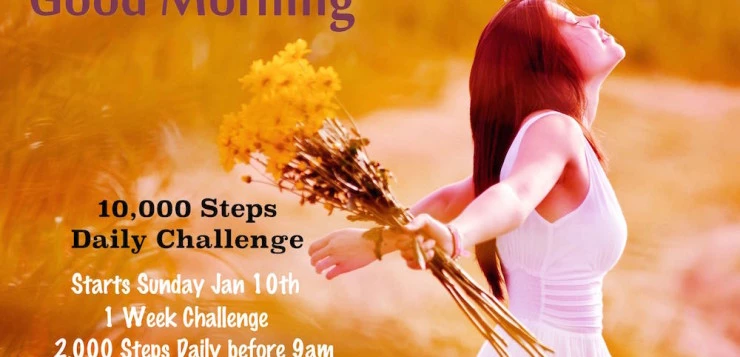 10,000 Step Challenge - Mornings