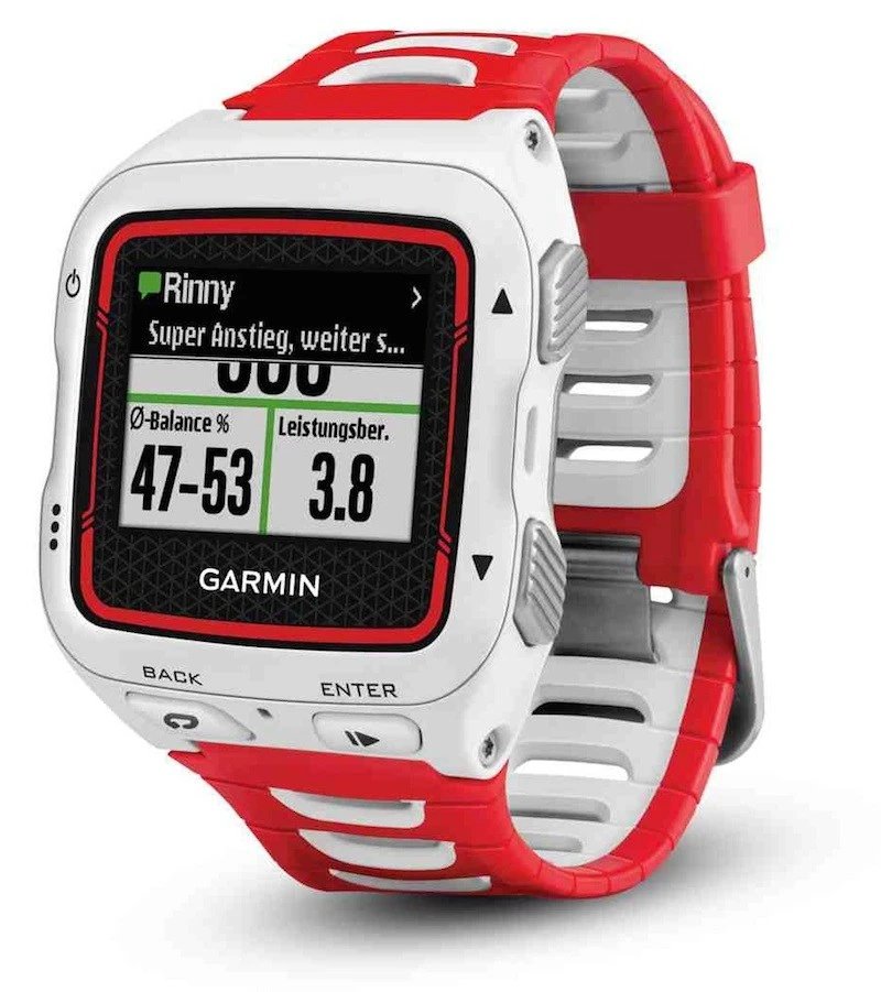Garmin 920XT Message