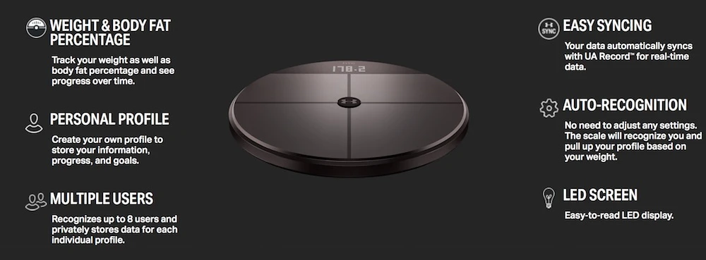 Under Armour UA Scale HealthBox