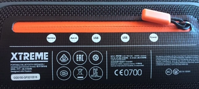 JBL Xtreme Ports