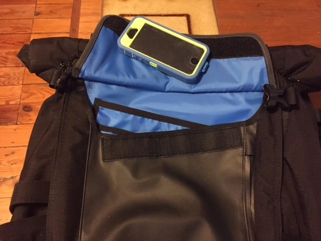 TimBuk2 Especial Tres Backpack Flap pocket
