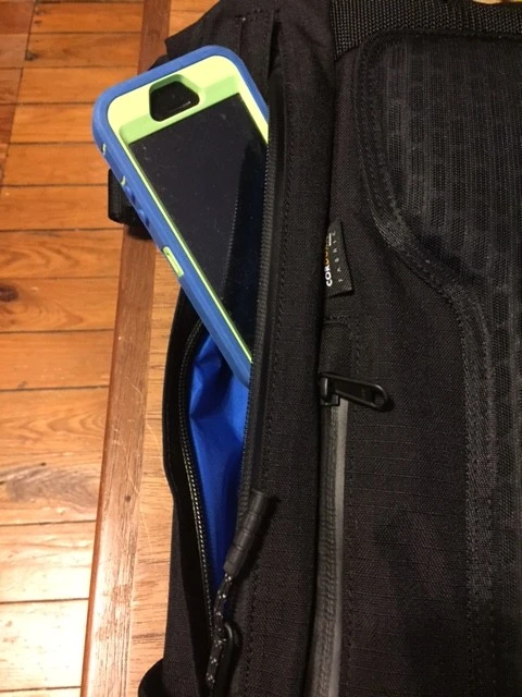 TimBuk2 Especial Tres Backpack Side Entry Roll-top Pocket