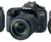 Canon 70D Canon 80D Canon 5D Mark III