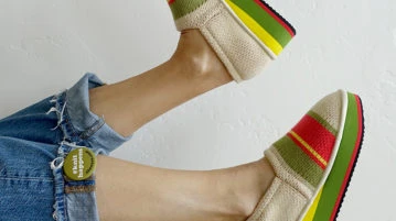 Zhenzhee hippy stripe bone