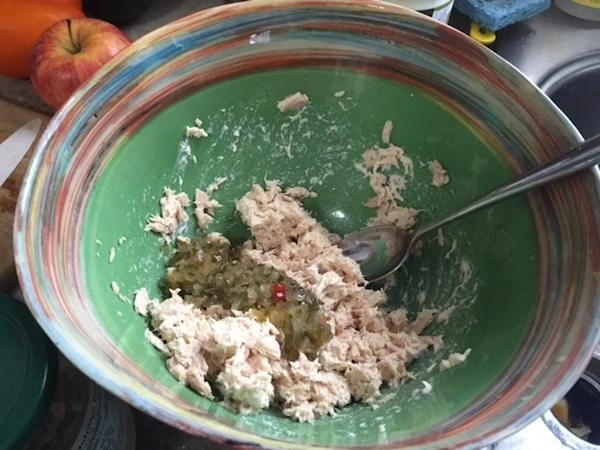 Tuna Fish Salad Recipe radish